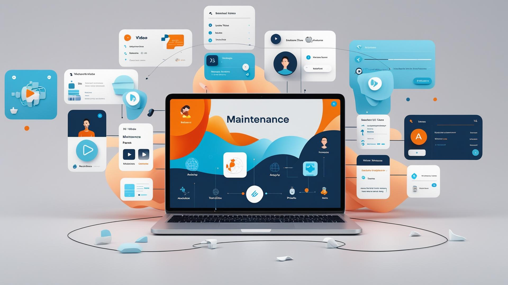 Maintenance dashboard and support tools